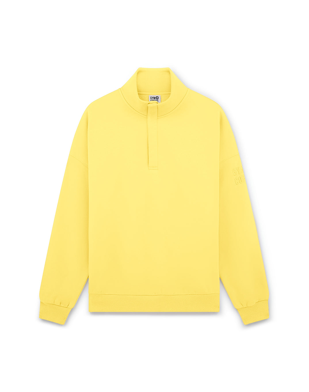 Snap Collar Sierra Sweatshirt in Lemon Sorbet