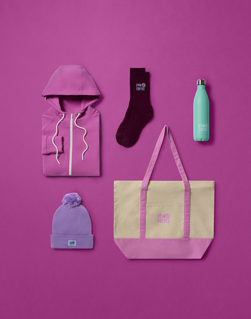 Women's Gift Bag Set in Crisp Pink - Gift Box - Gym+Coffee IE