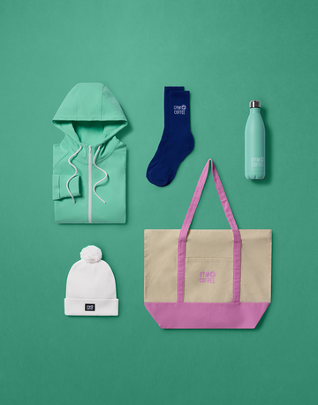 Women's Gift Bag Set in Frosty Mint - Gift Box - Gym+Coffee IE