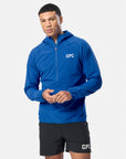 GPC Train Hooded Midlayer in Tidal Blue