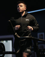 GPC Train Hooded Midlayer in Black