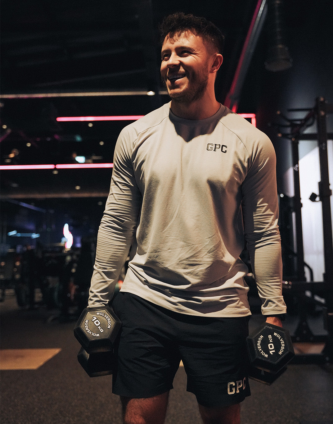 GPC Train Long Sleeve in Stone Grey