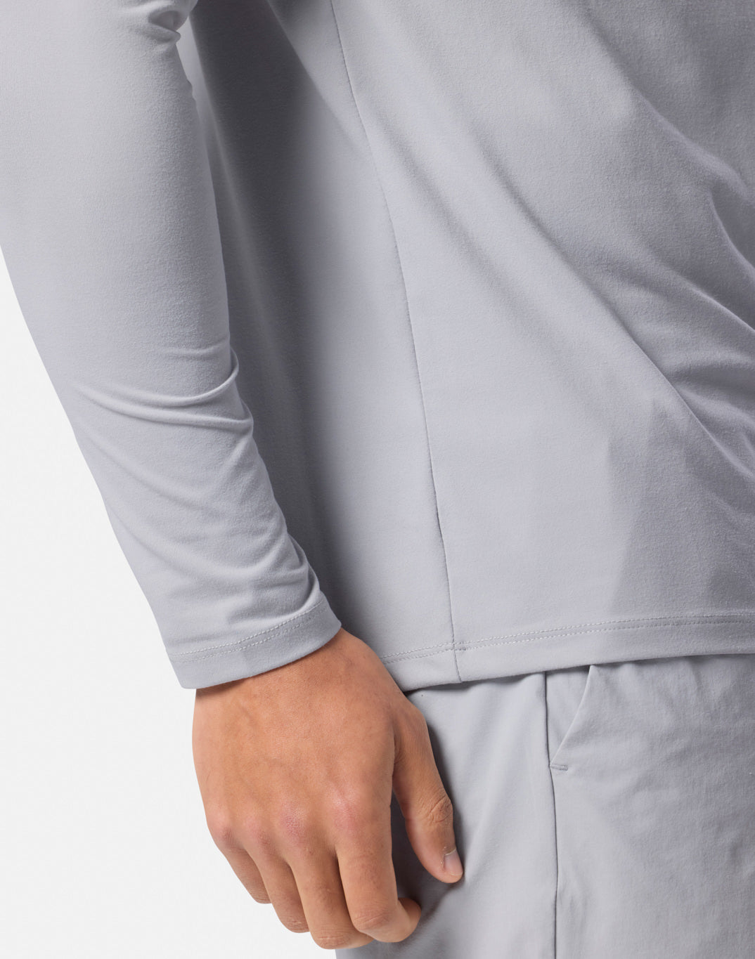 GPC Train Long Sleeve in Stone Grey