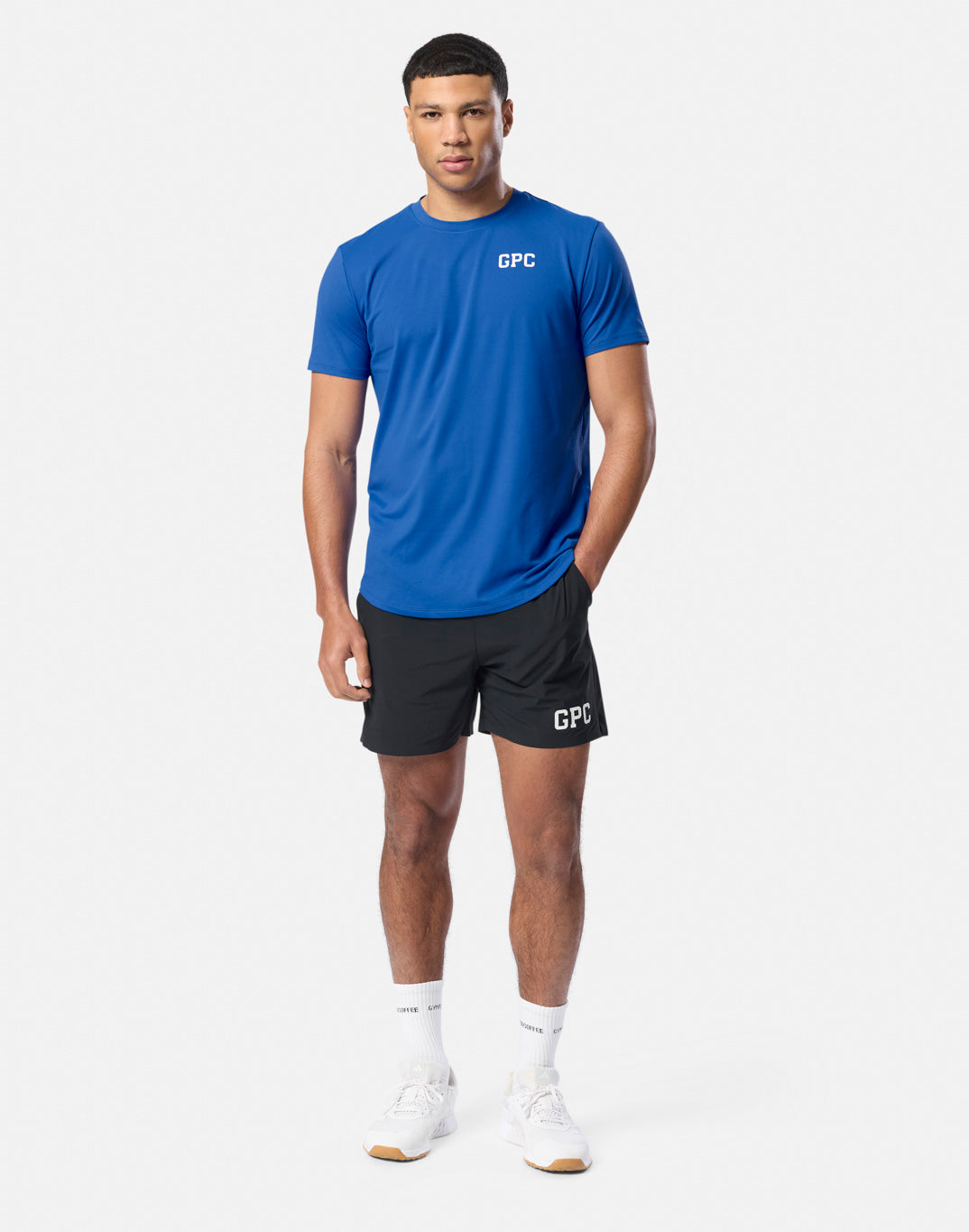 GPC Train Tee in Tidal Blue