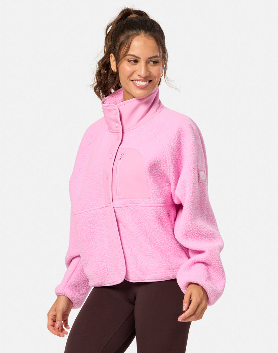 Horizon Layer Up Full Snap in Cotton Candy
