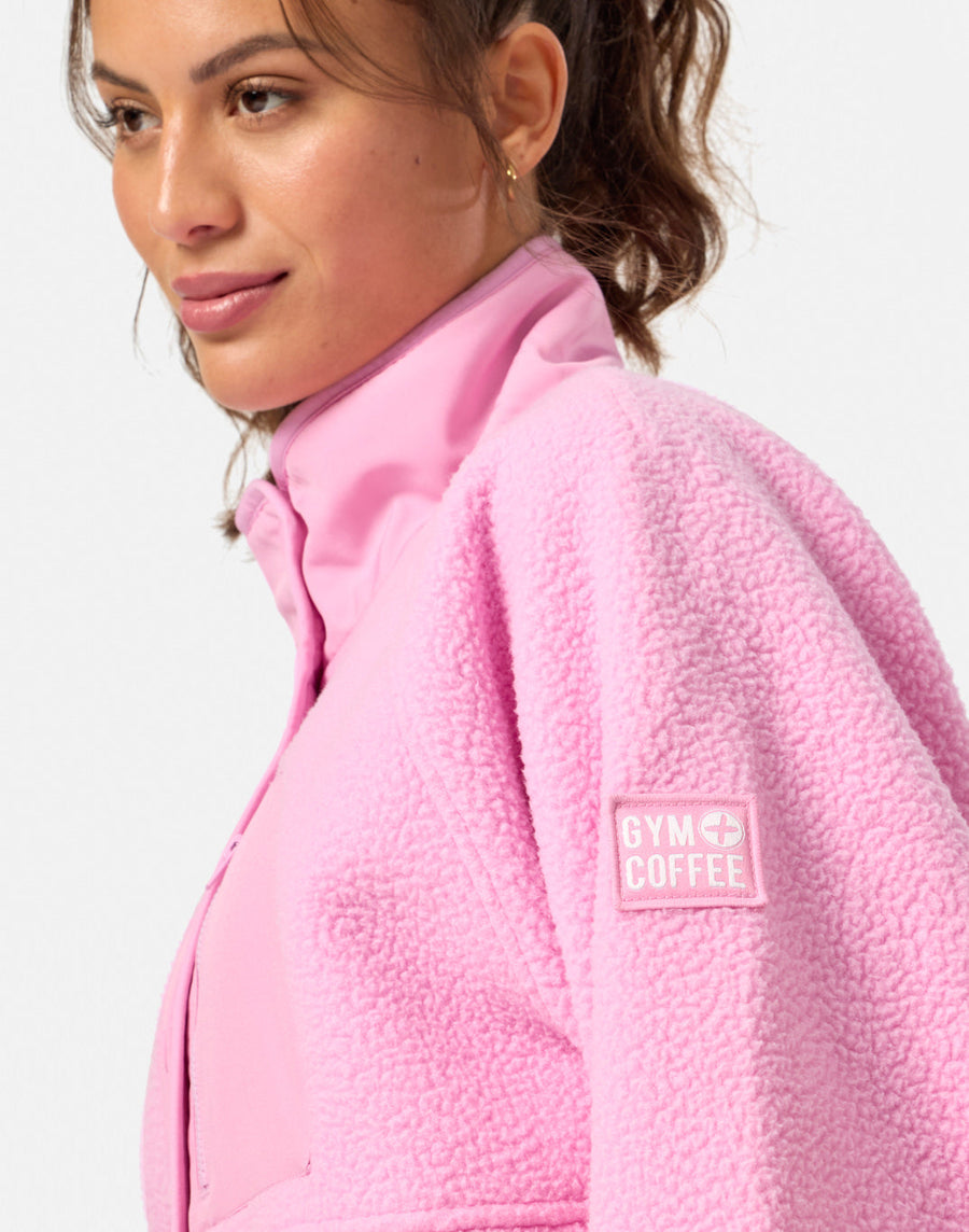 Horizon Layer Up Full Snap in Cotton Candy