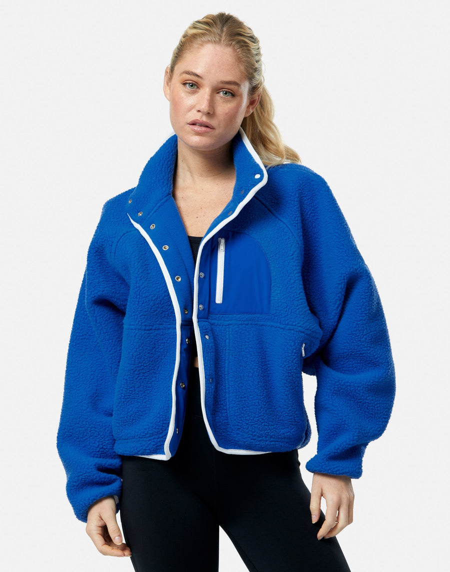 Horizon Layer Up Jacket in Azure Blue