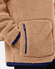 Industry Fleece Jacket in Sandstone
