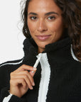 Industry Half Zip Fleece in Black