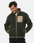 Industry Fleece Jacket in Khaki