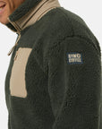 Industry Fleece Jacket in Khaki