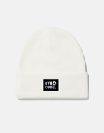 Knit Beanie in Off White