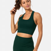 Lotus Lounge Bra in Amazon Green