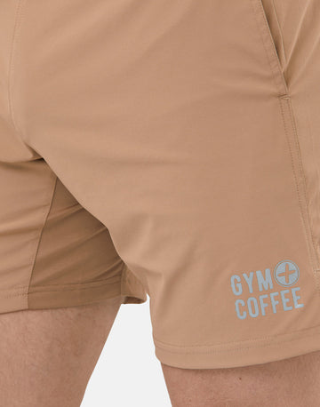 Daybreak Shorts 7" in Oat Latte - Shorts - Gym+Coffee IE