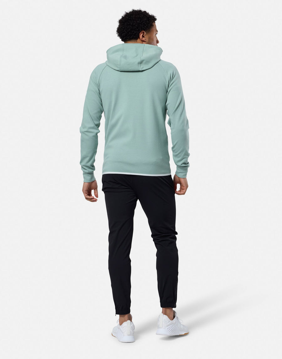 Chill Zip Hoodie in Summer Green