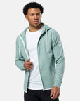 Chill Zip Hoodie in Summer Green