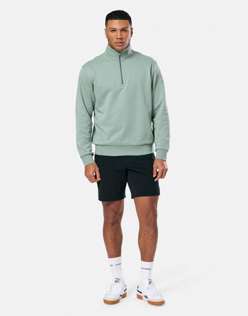 Clubhouse Half Zip in Summer Green