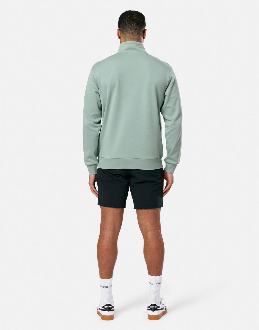Clubhouse Half Zip in Summer Green