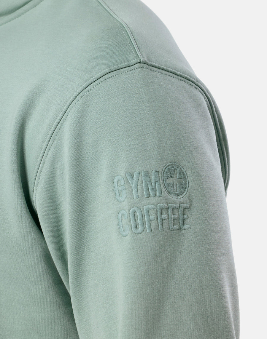 Clubhouse Half Zip in Summer Green