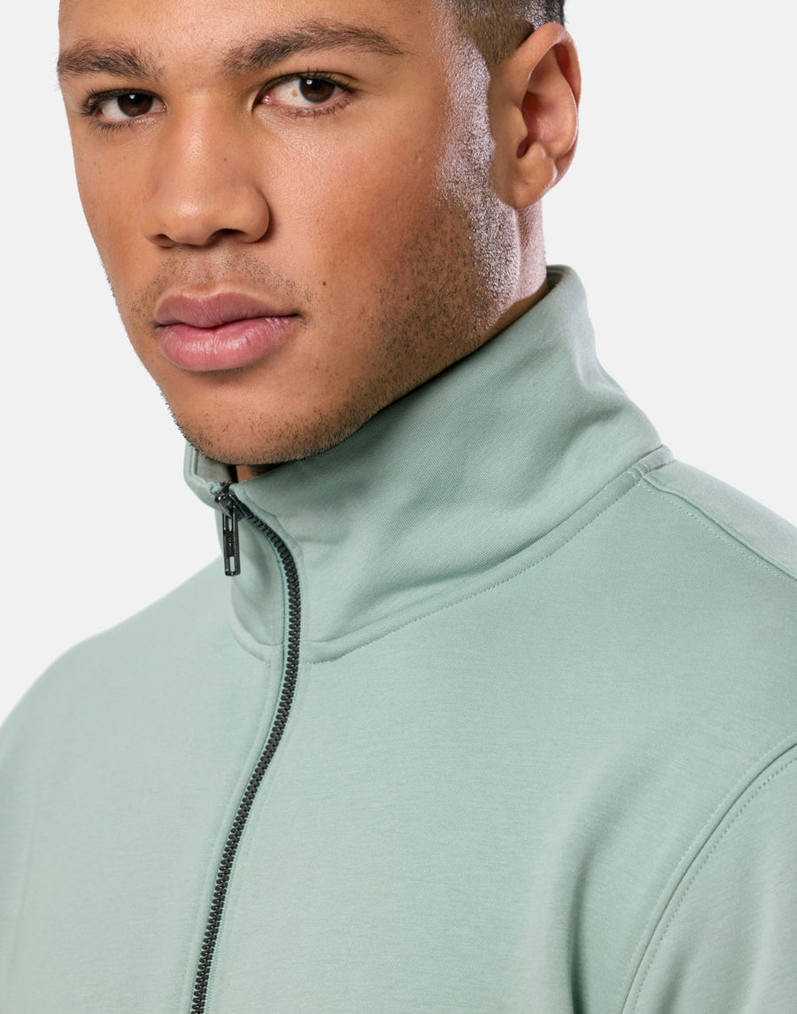 Clubhouse Half Zip in Summer Green