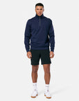 Clubhouse Half Zip in Twilight Navy