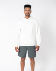 Dart Hoodie in Ivory White - Hoodies - Gym+Coffee IE