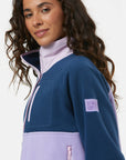 Snap Polar Fleece in Lilac