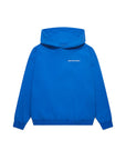 Print Hoodie in Azure Blue