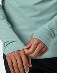 Relentless 1/4 Zip in Summer Green