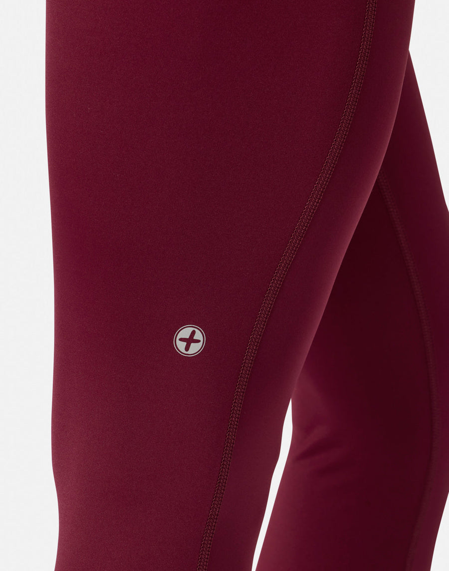 Relentless 7/8 Legging in Cherry Crush