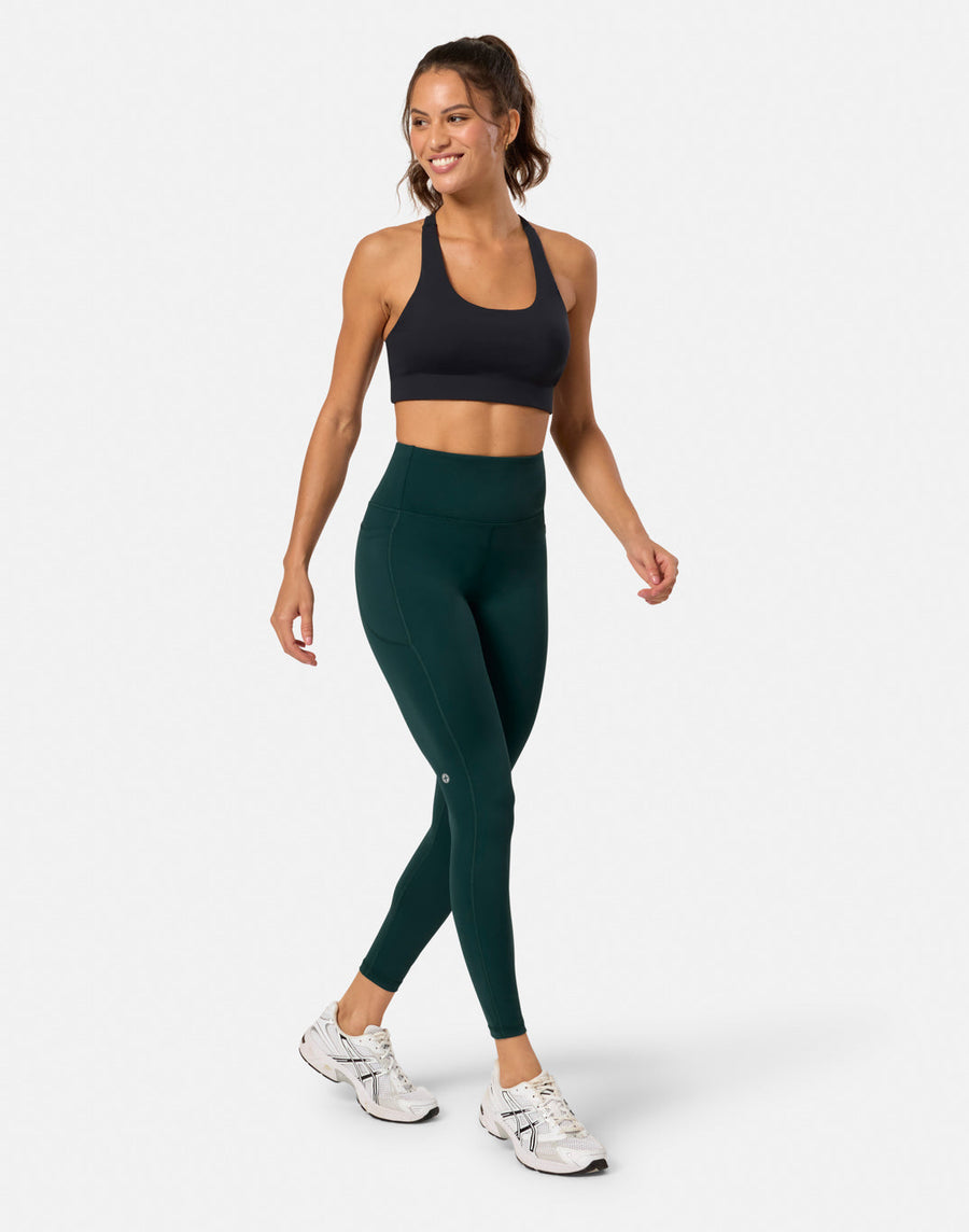 Relentless Full Length Legging in Amazon Green