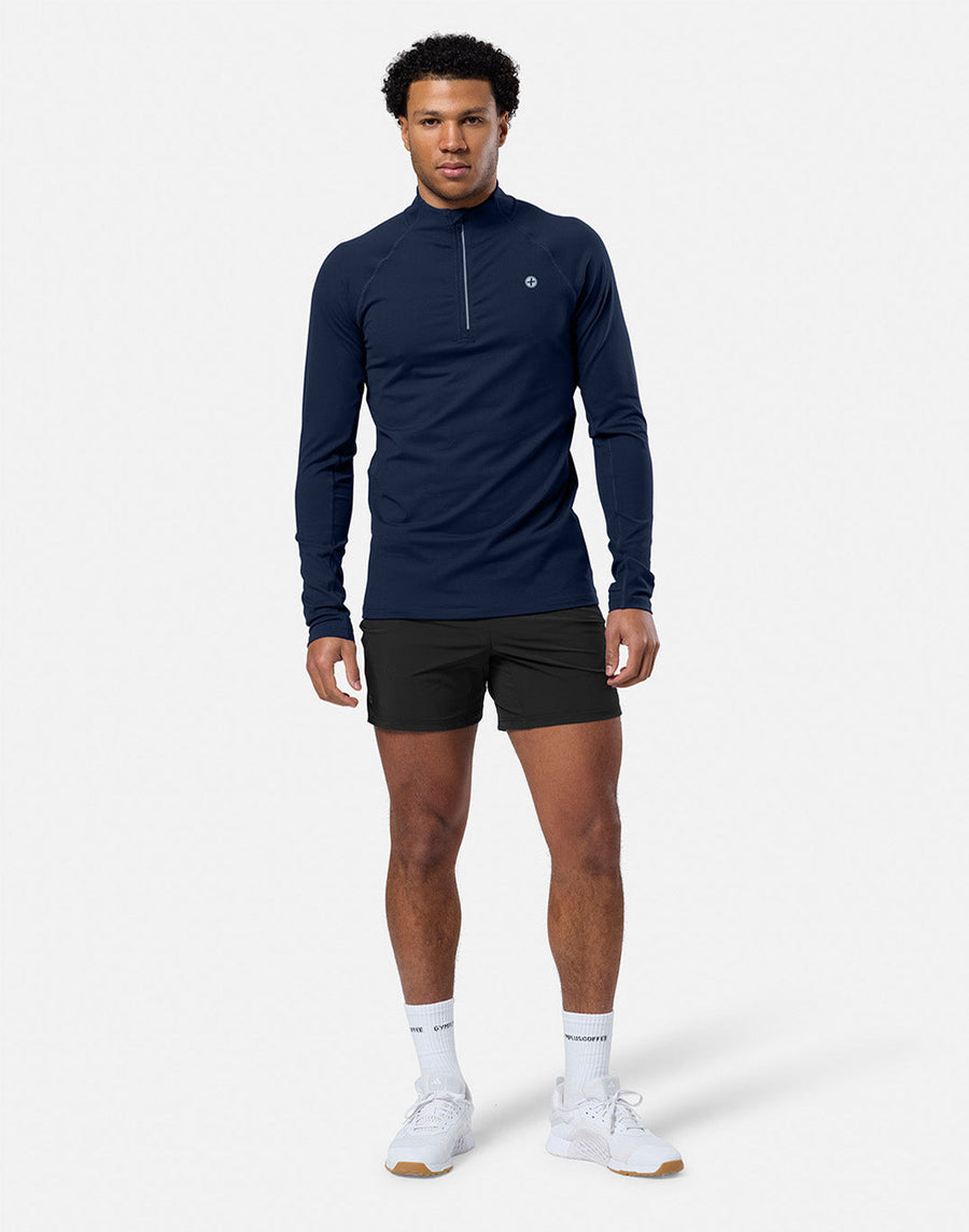 Relentless 1/4 Zip in Twilight Navy