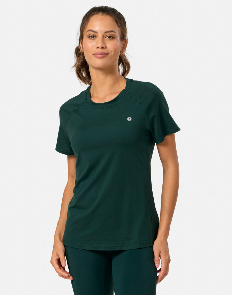 Relentless Tee in Amazon Green