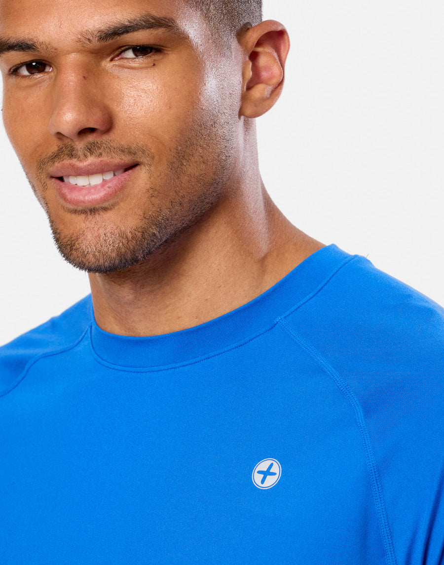 Relentless Tee in Azure Blue