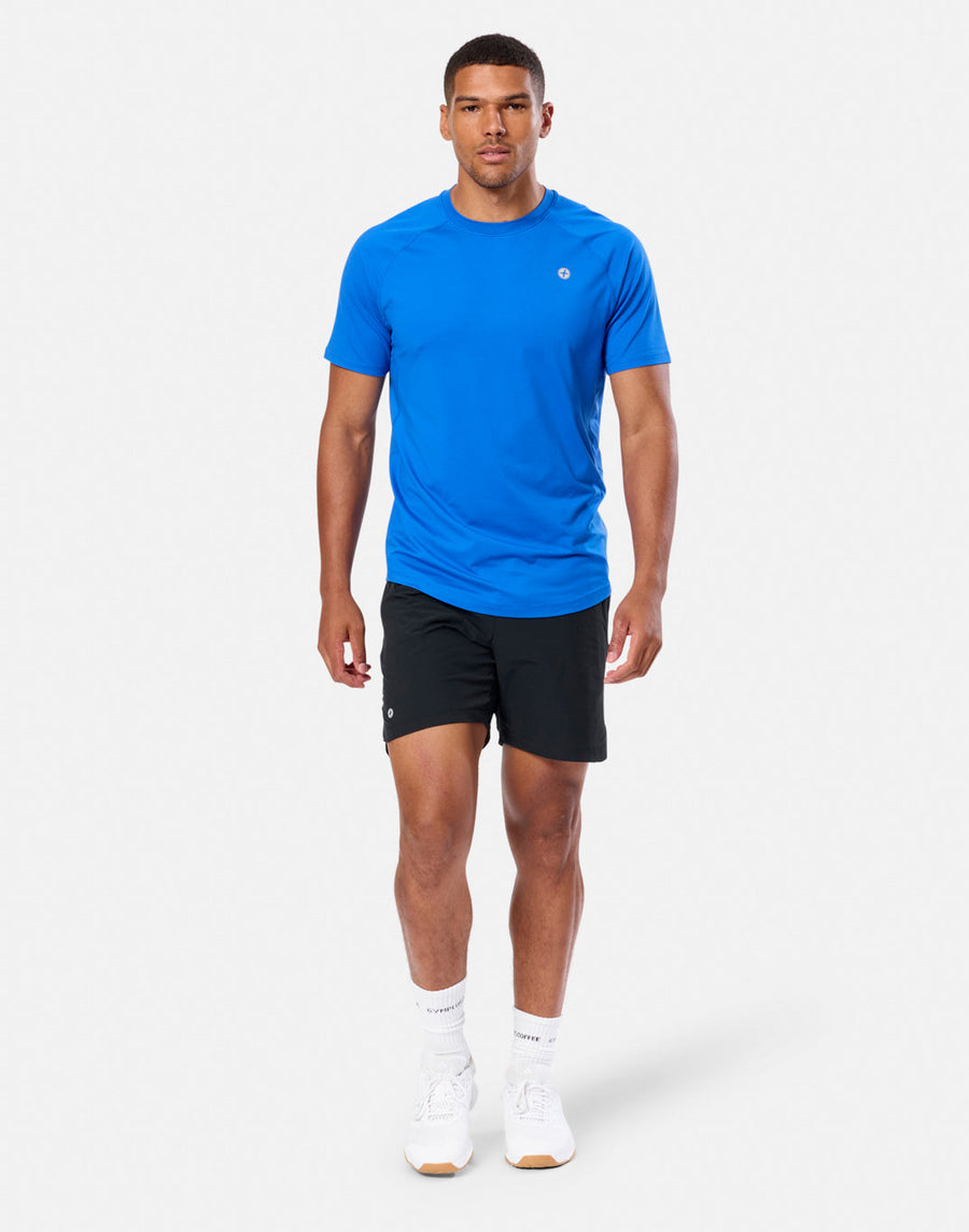 Relentless Tee in Azure Blue