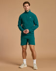 Relentless Train Midlayer in Goodnight Green