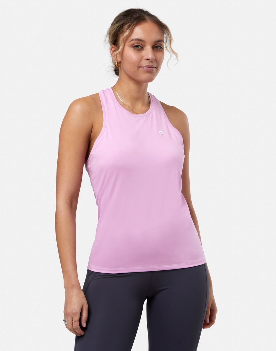 Relentless Racer Back Vest in Cotton Candy