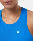Relentless Racer Back Vest in Sky Blue