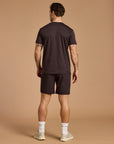 Daily Tee in Mocha Bean Marl