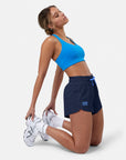 Ripstop Shorts in Obsidian Blue