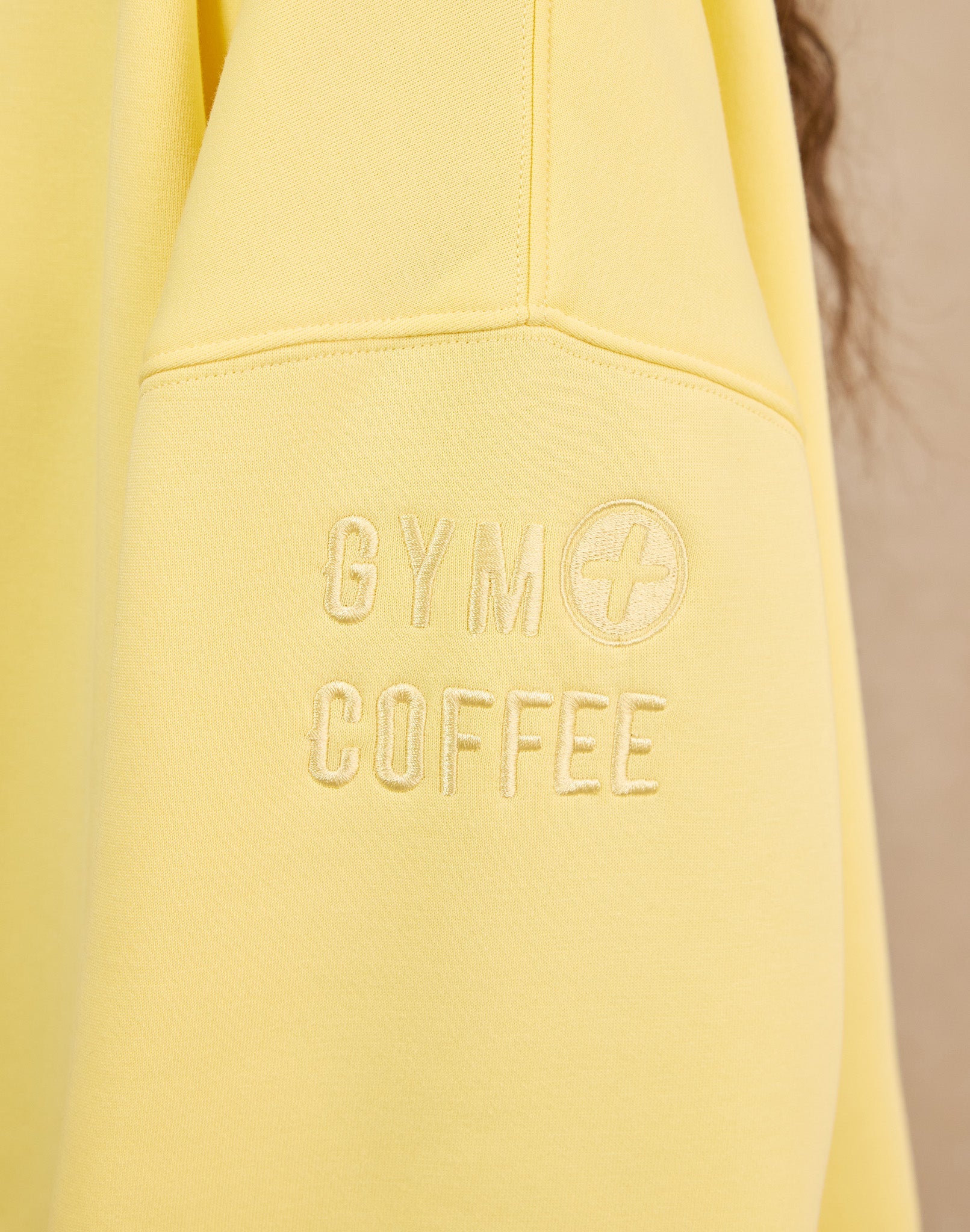 Snap Collar Sierra Sweatshirt in Lemon Sorbet