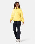 Snap Collar Sierra Sweatshirt in Lemon Sorbet