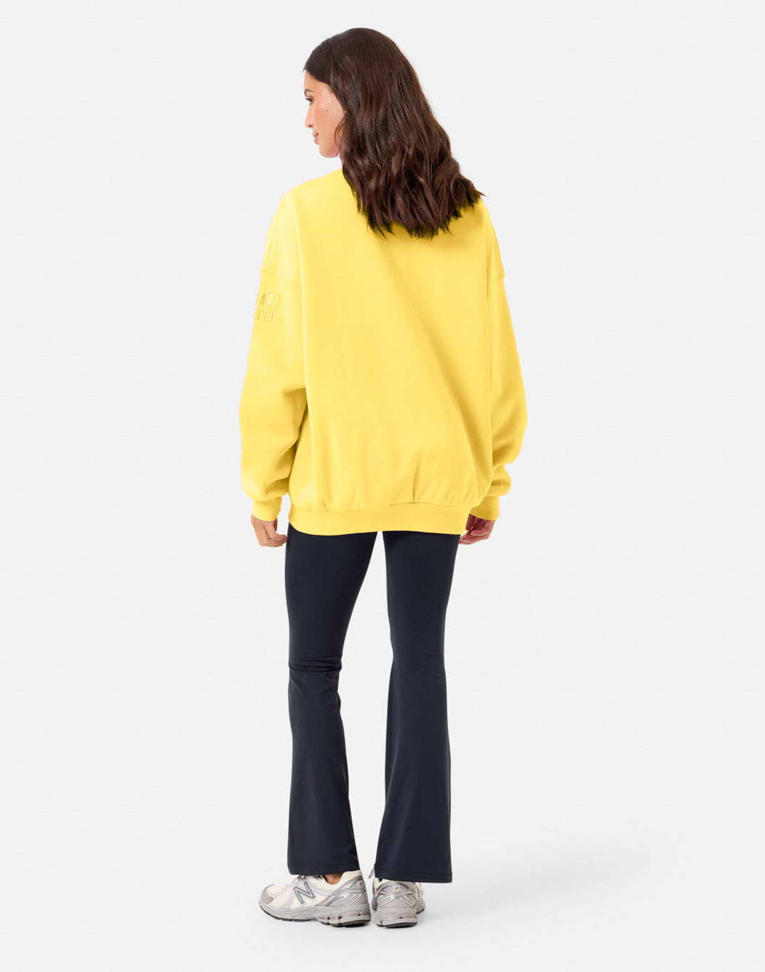 Snap Collar Sierra Sweatshirt in Lemon Sorbet