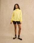 Snap Collar Sierra Sweatshirt in Lemon Sorbet