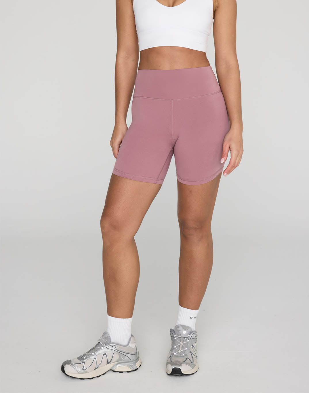 Soft-Motion 5" Bike Short in Terra Rose