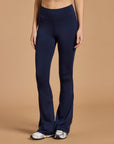 Soft-Motion Flare Legging in Twilight Navy