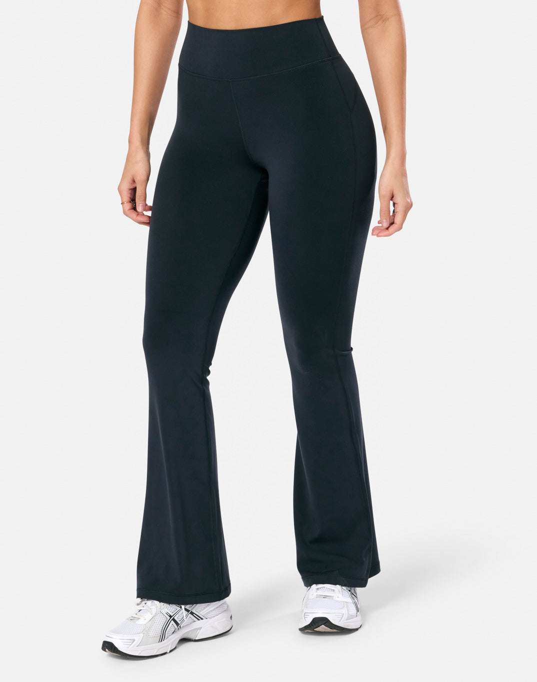 Soft Motion Flare Legging in Black