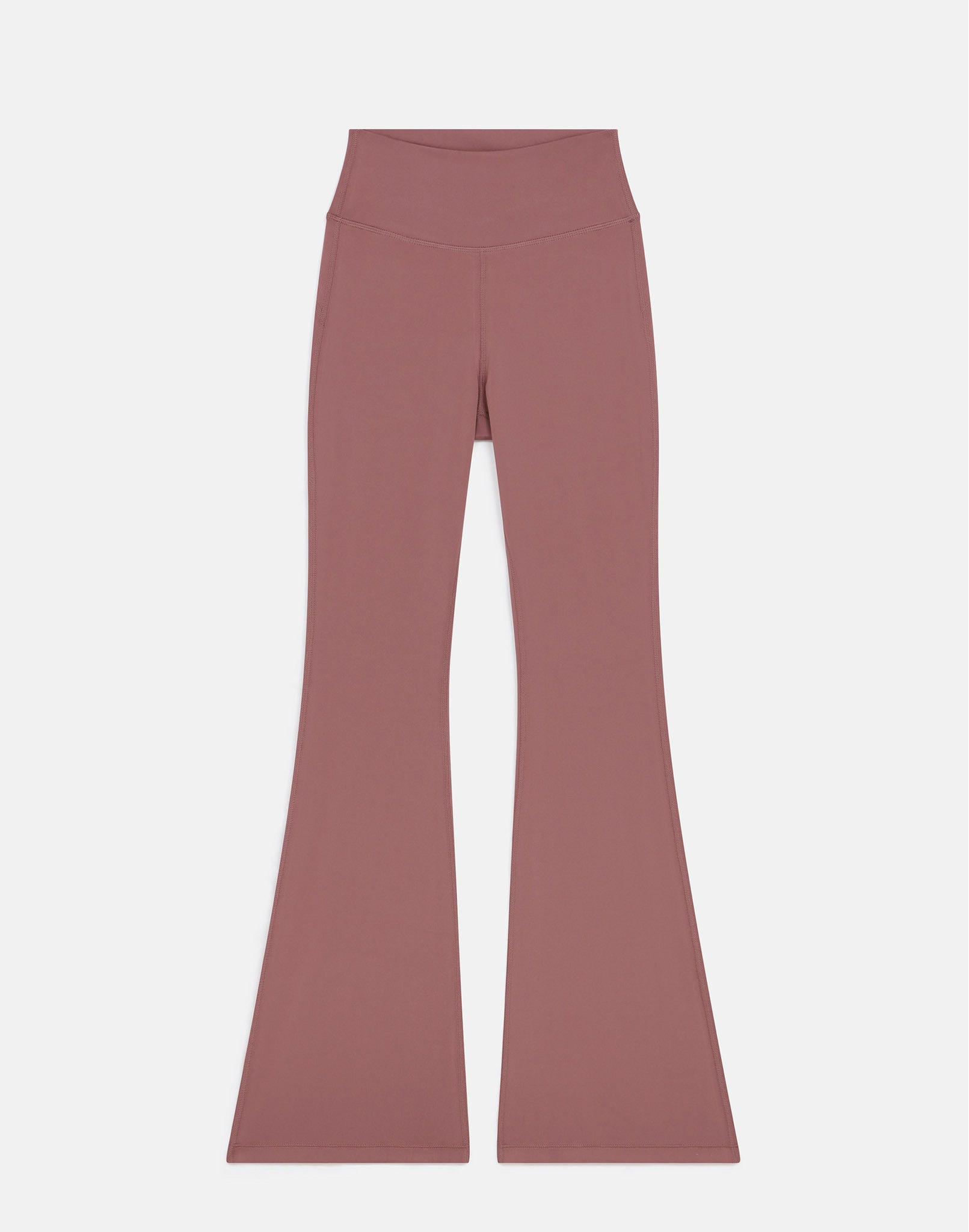 Soft-Motion Flare Legging in Terra Rose