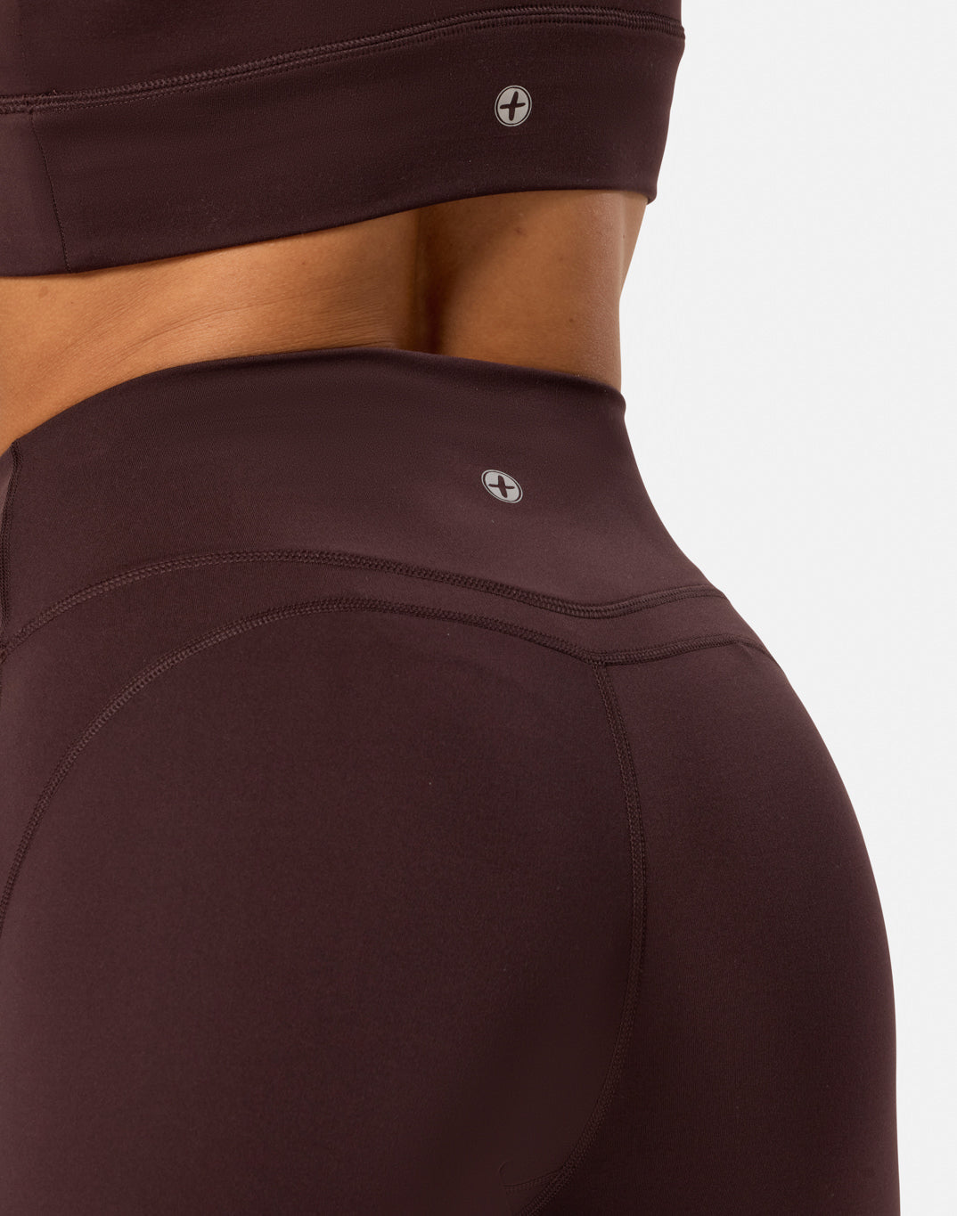 Soft-Motion Flare Legging in Mocha Bean