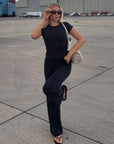 Soft-Motion Tee in Black
